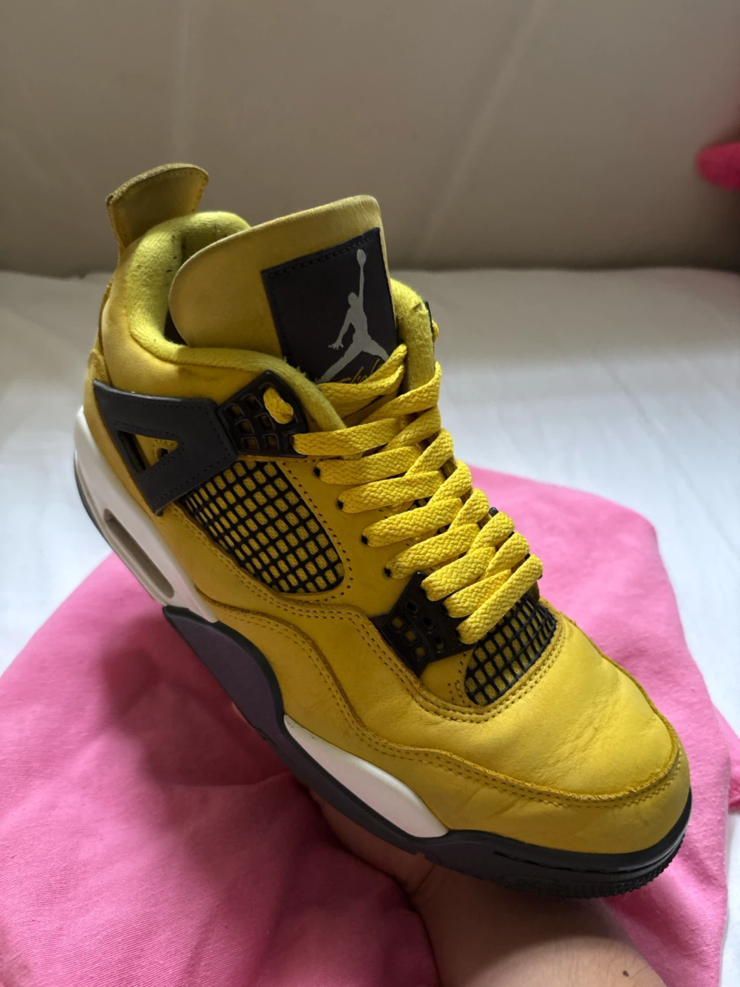 Air Jordan 4 Retro Lightning Size 8US men’s - photo 2