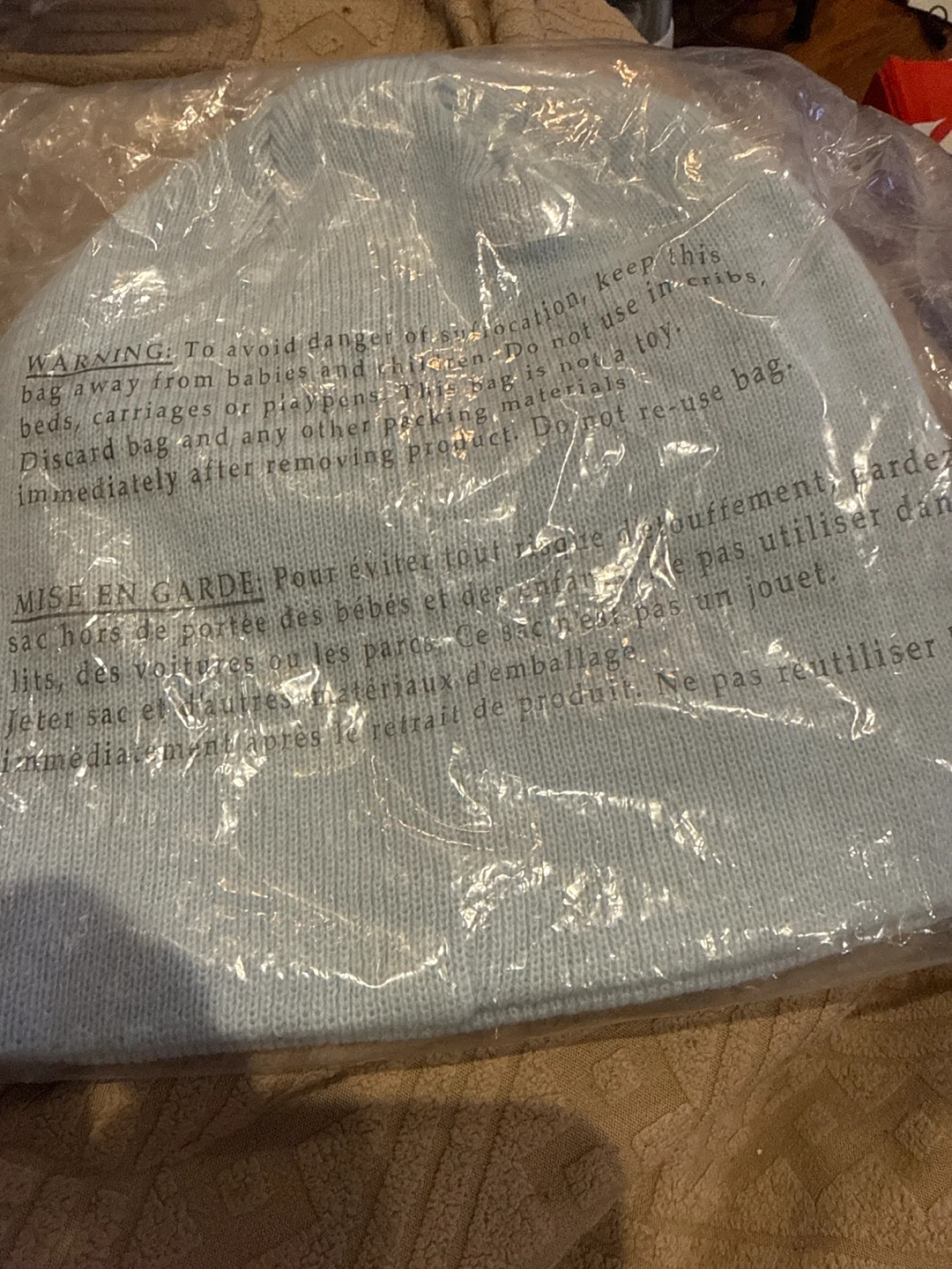 Stüssy Light Blue Knit Beanie - photo 2