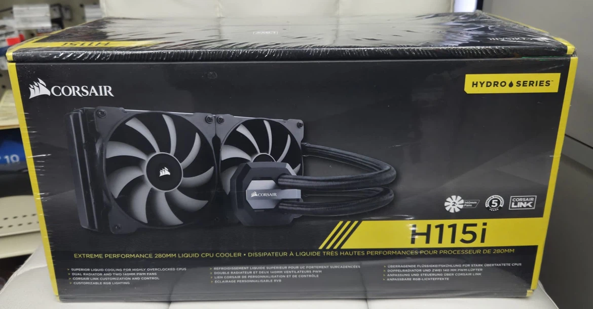 Corsair Hydro Series H115i Extreme 280mm Liquid CPU Cooler