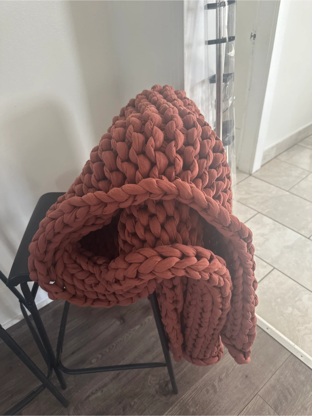 Hand Knitted Weighted Blanket