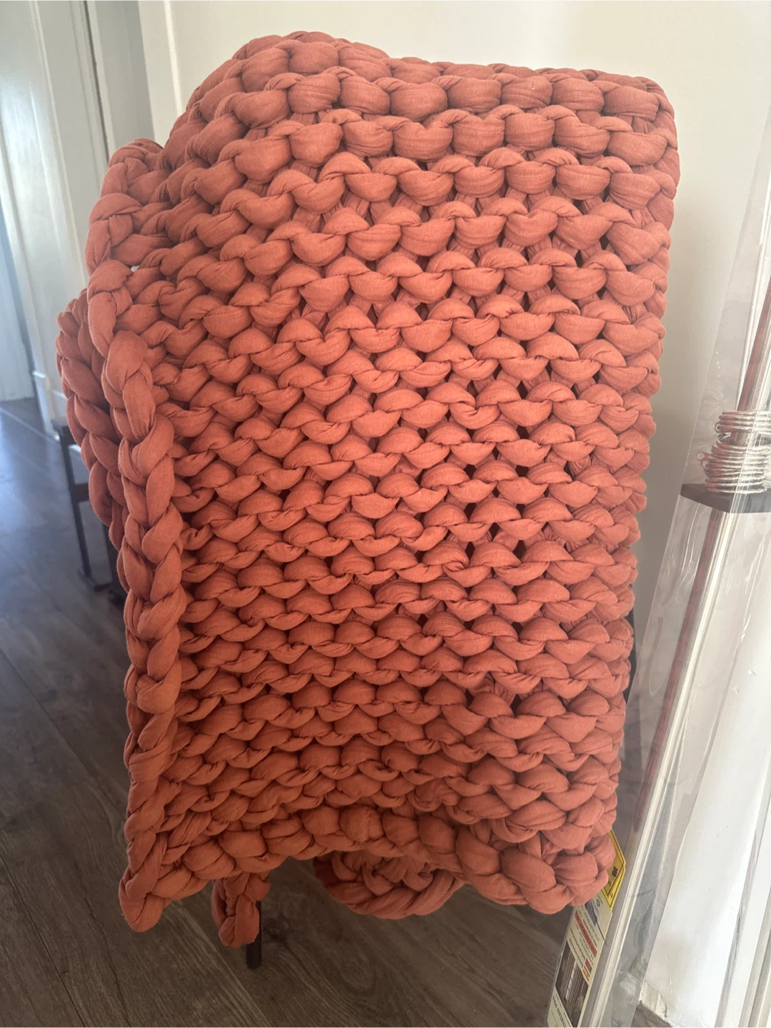 Hand Knitted Weighted Blanket - photo 2