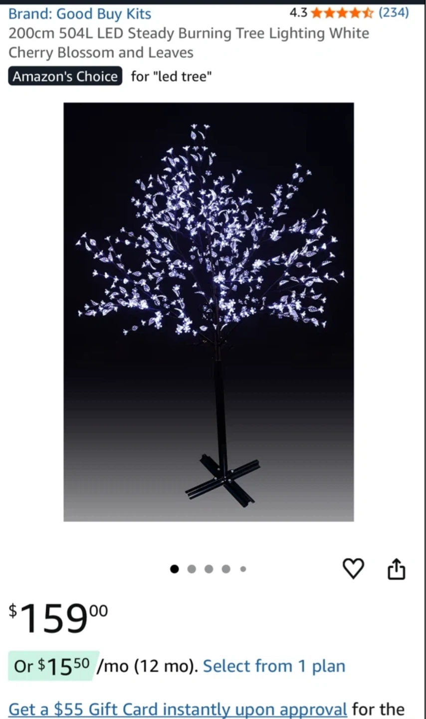 Good Buy Kits 200cm LED Cherry Blossom Tree - photo 4