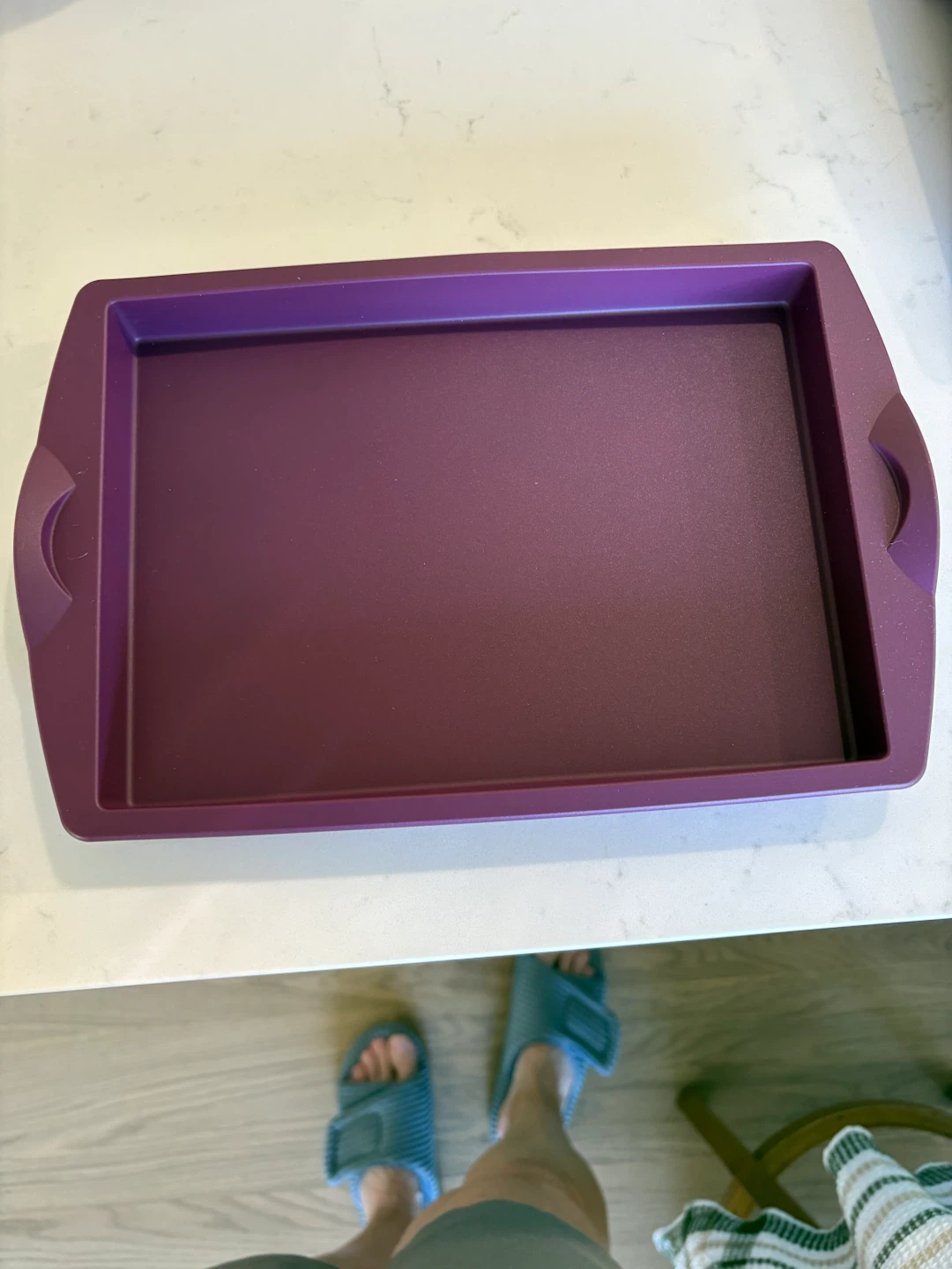 Tupperware Purple Baking Sheet