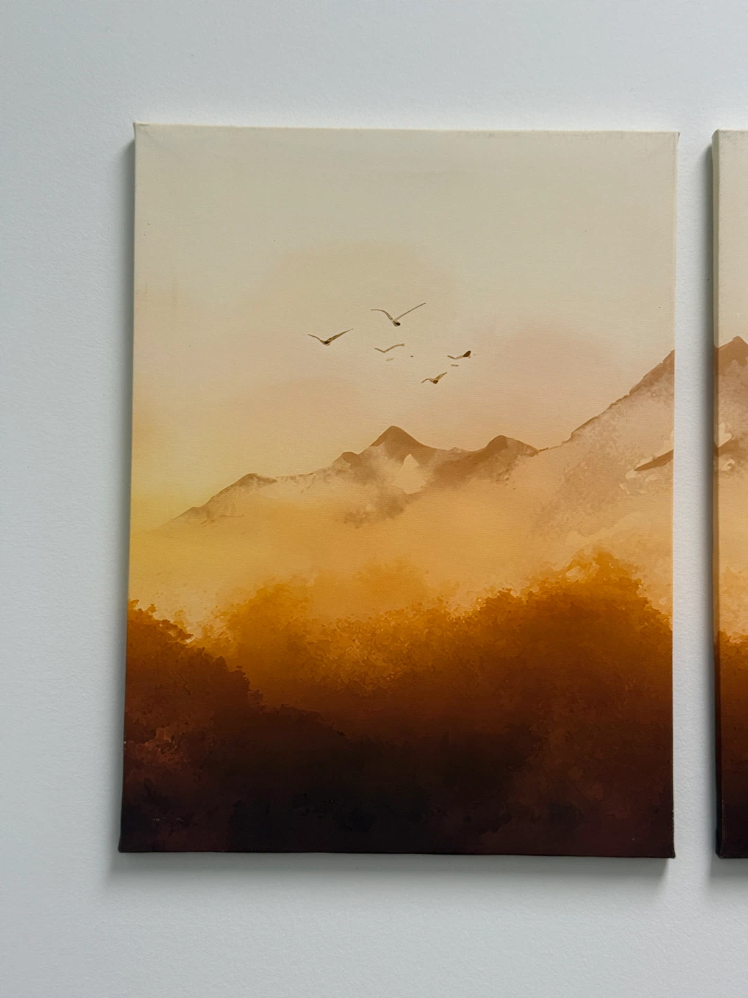 3-Piece Mountain Subset Landscape Canvas Painting Set - photo 2