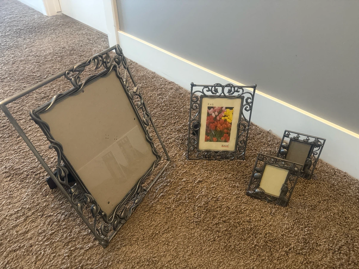 Set of 4 Decorative Photo Frames