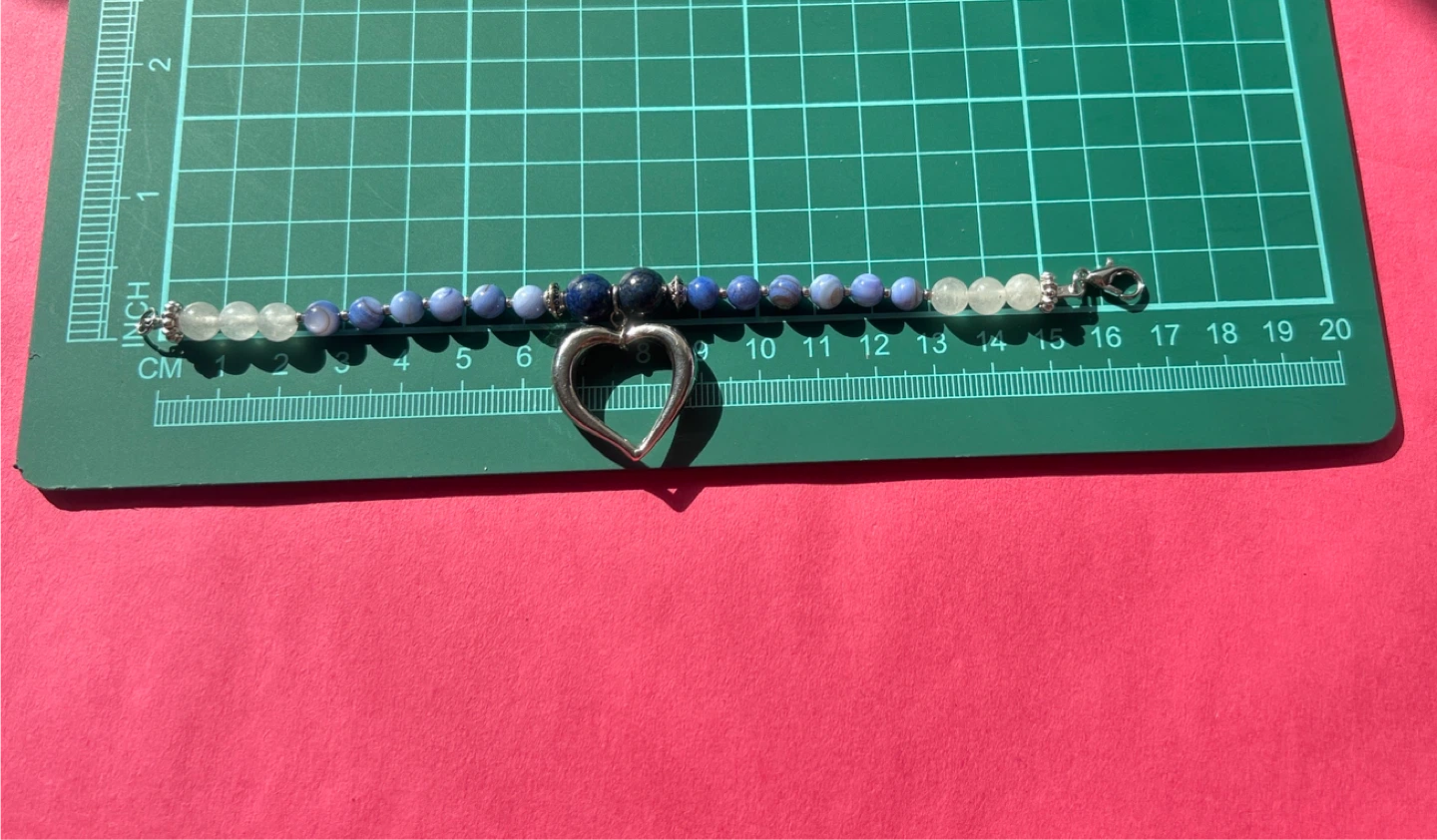 Two Beaded Heart Bracelets - photo 4