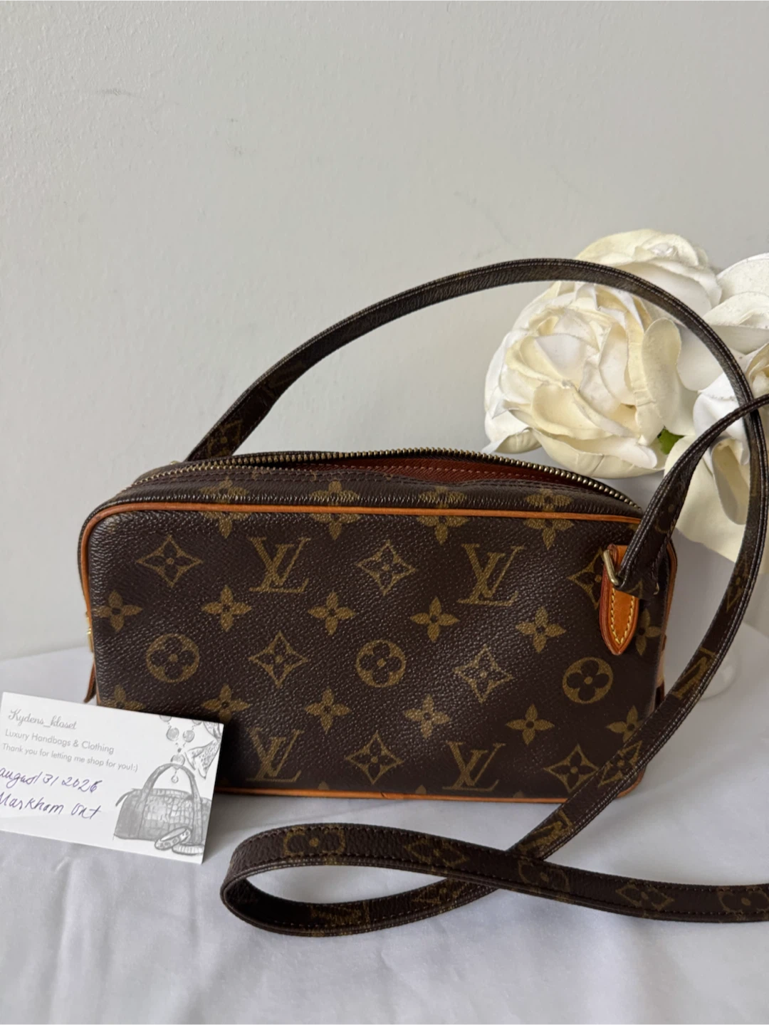 Louis Vuitton Monogram Canvas Shoulder Bag