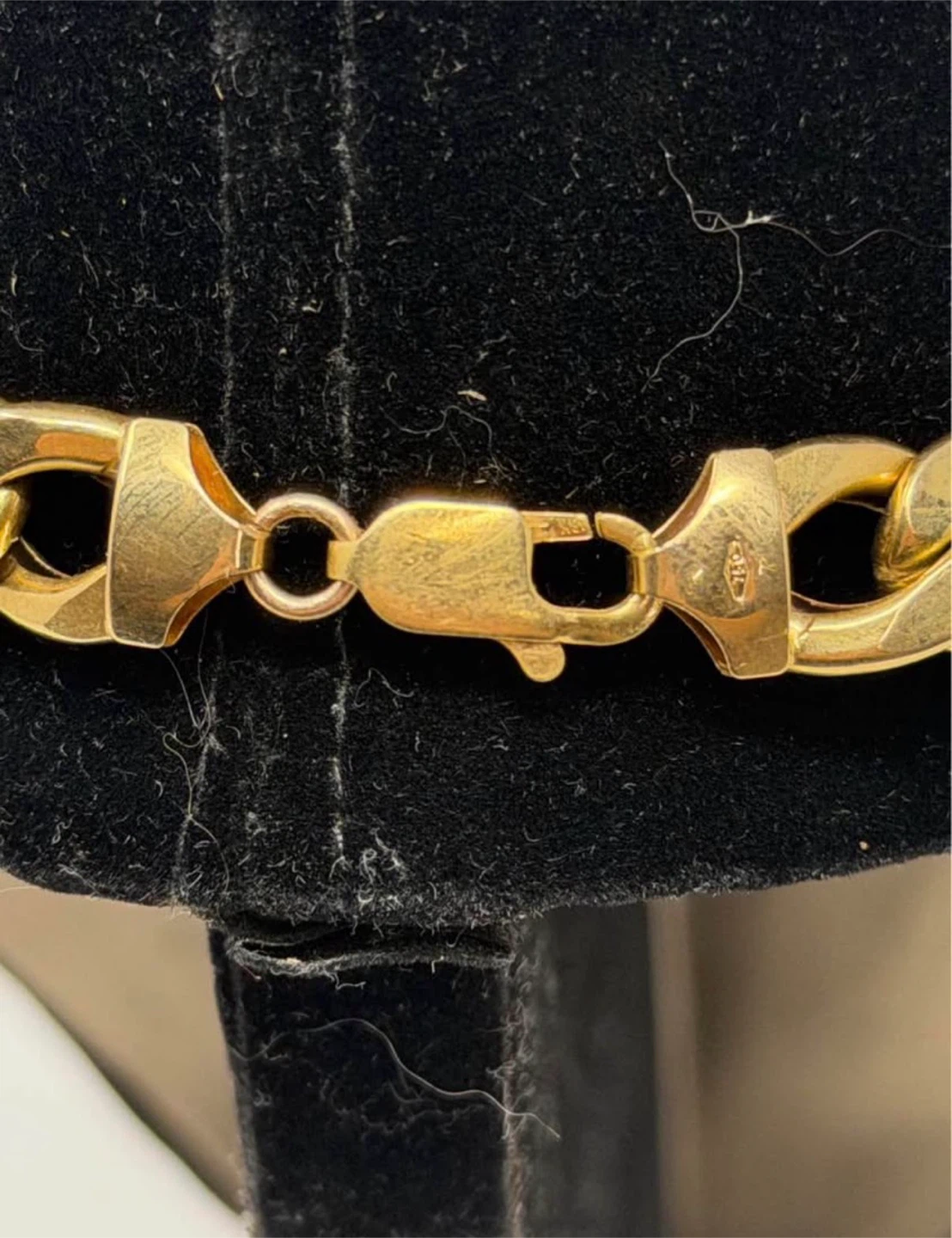 18k Miami/curb link chain - photo 3