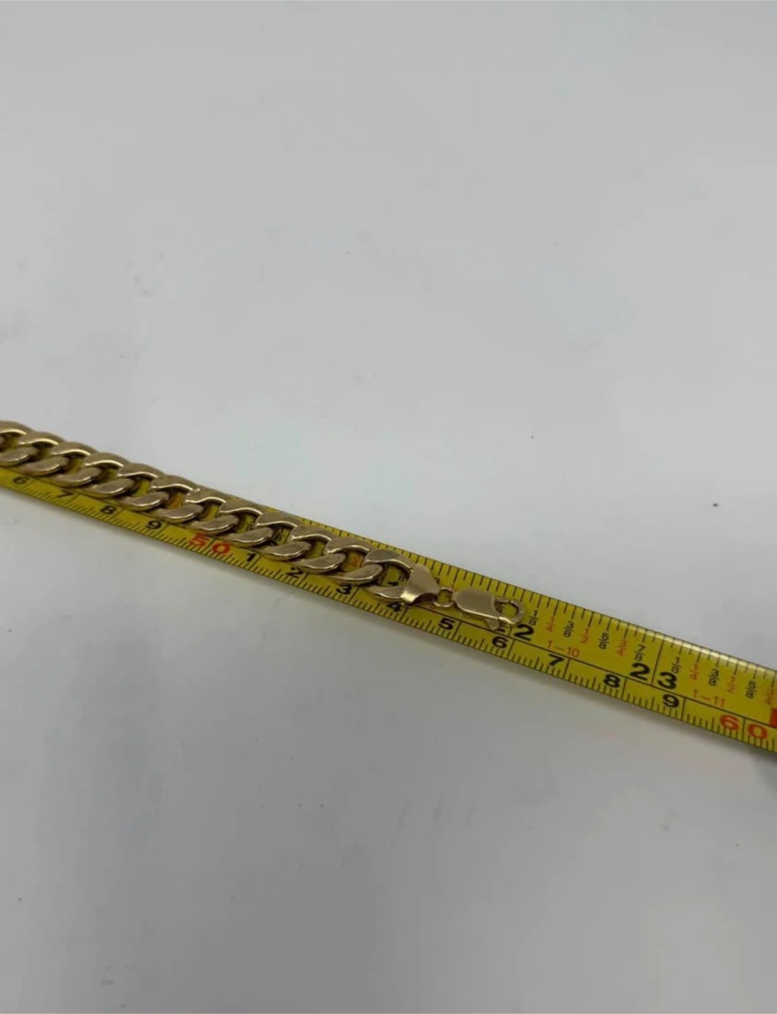18k Miami/curb link chain - photo 5