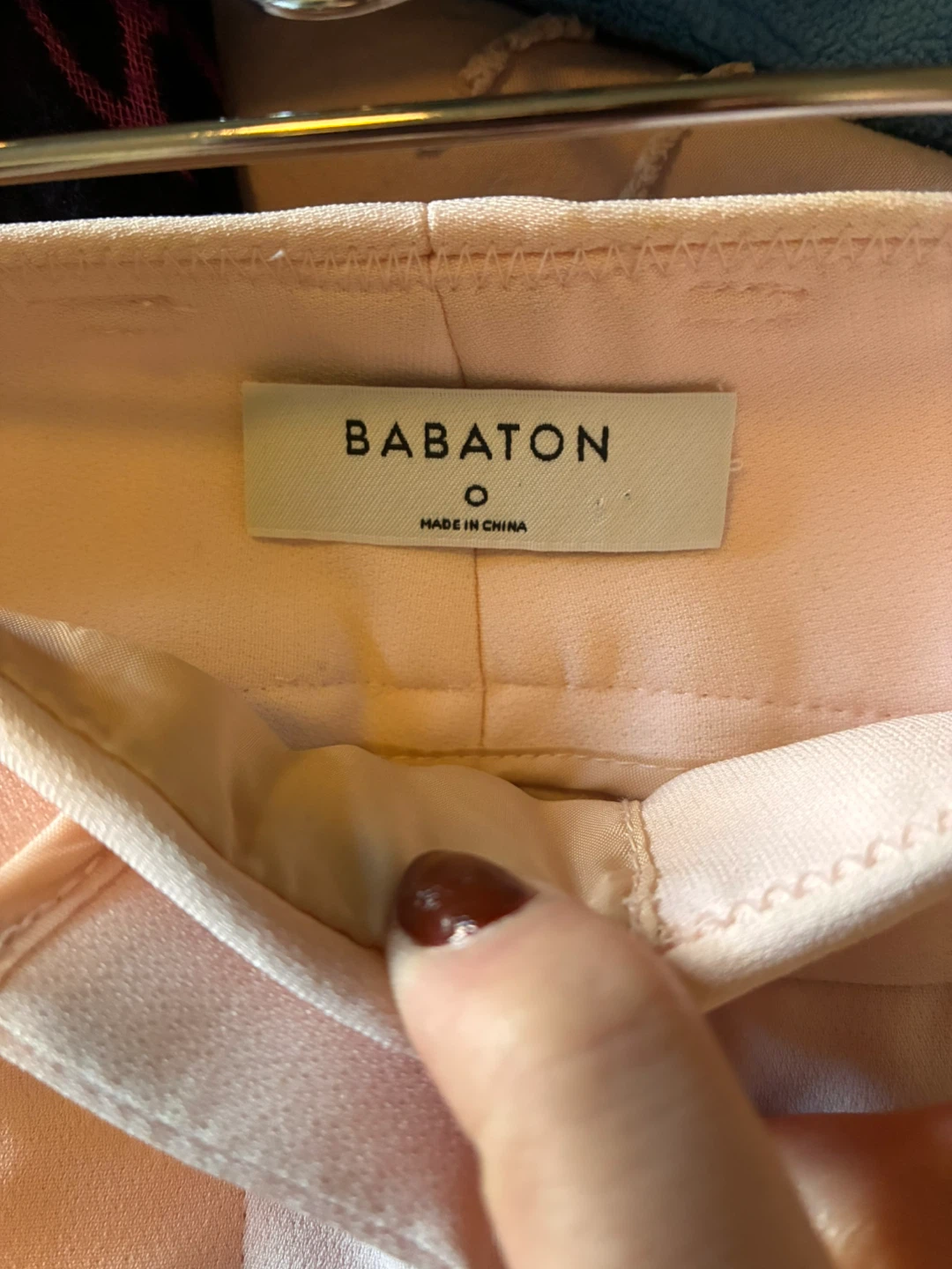 Babaton Pink Trousers - photo 3