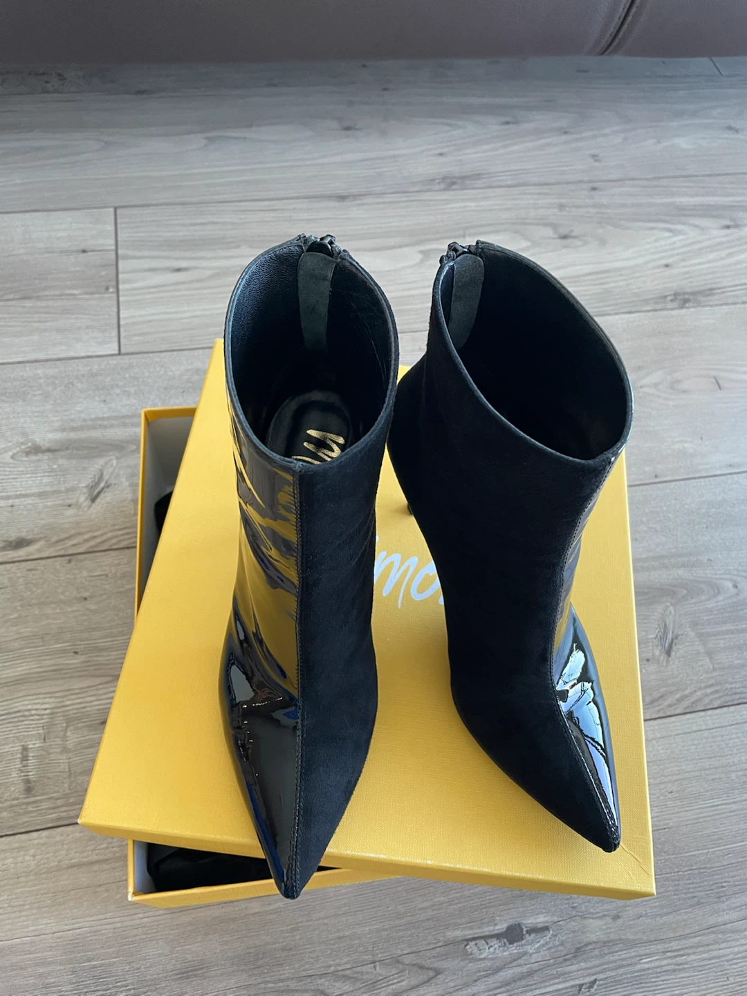 Mimosa Black Ankle Boots - photo 2