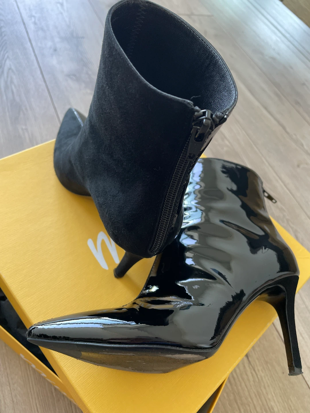 Mimosa Black Ankle Boots - photo 3