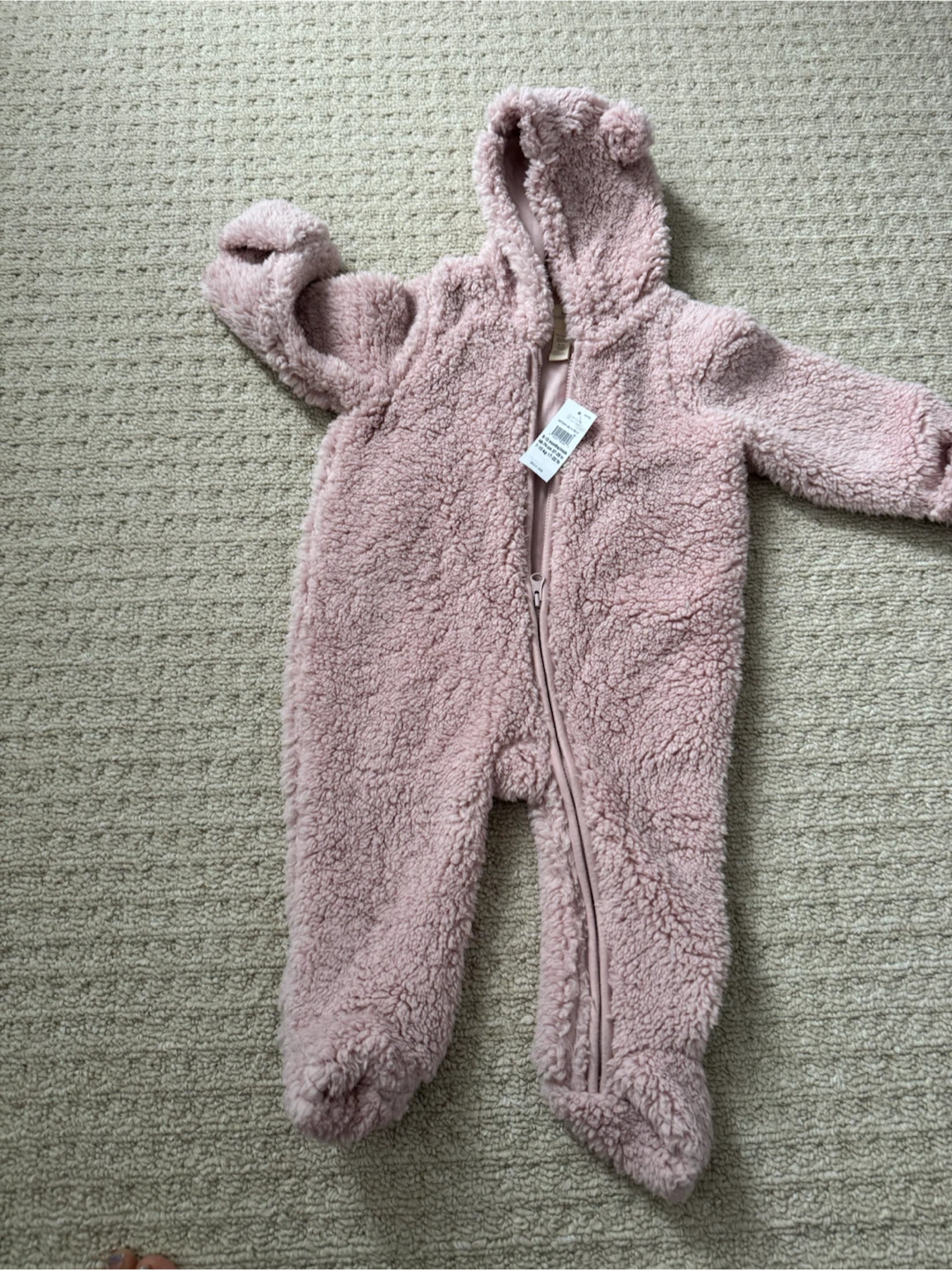 Gap Baby Sherpa Snowsuit nwt  - 6-12 Months