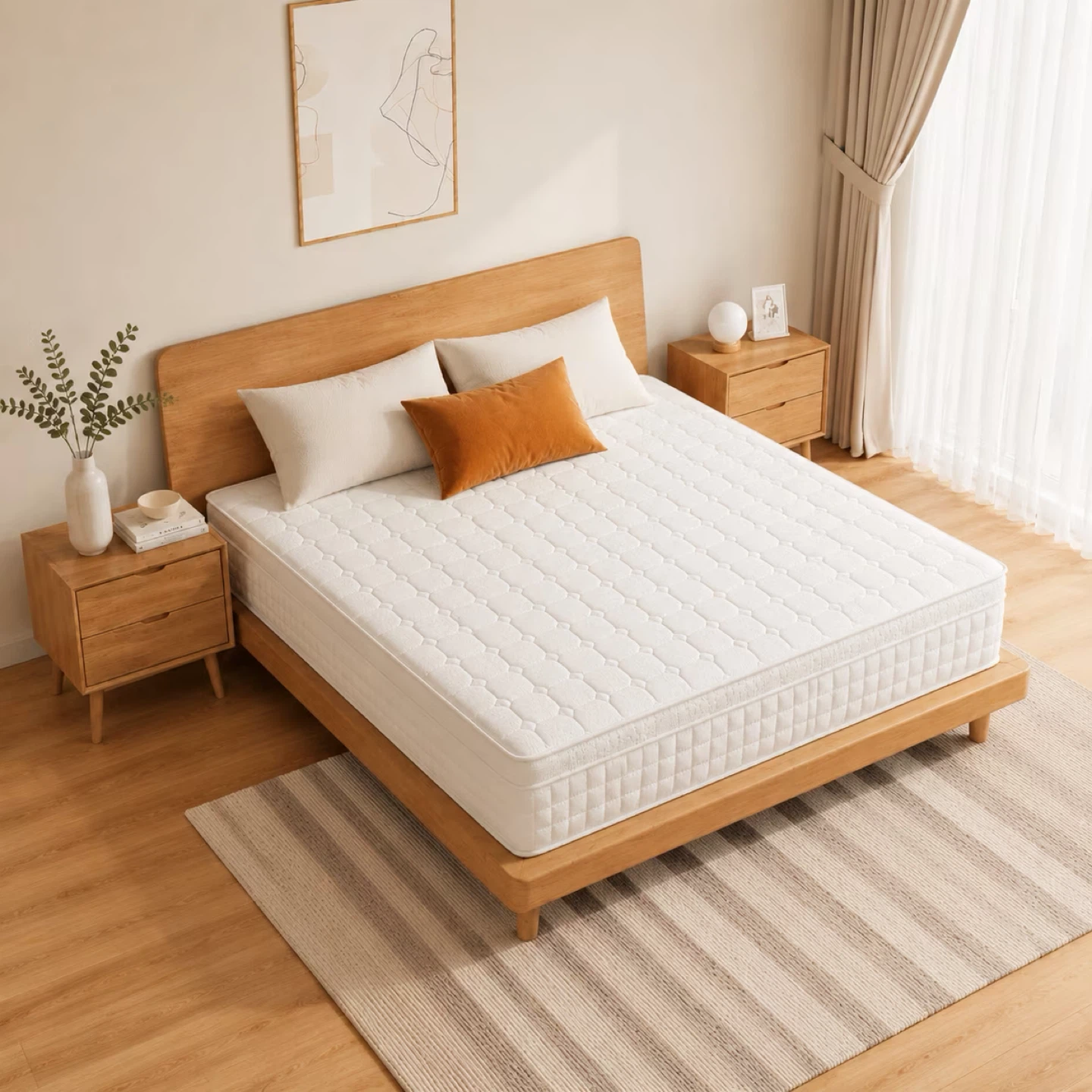 Queen Mattress, GELBIY 10" Hybrid Gel Memory Foam - photo 5