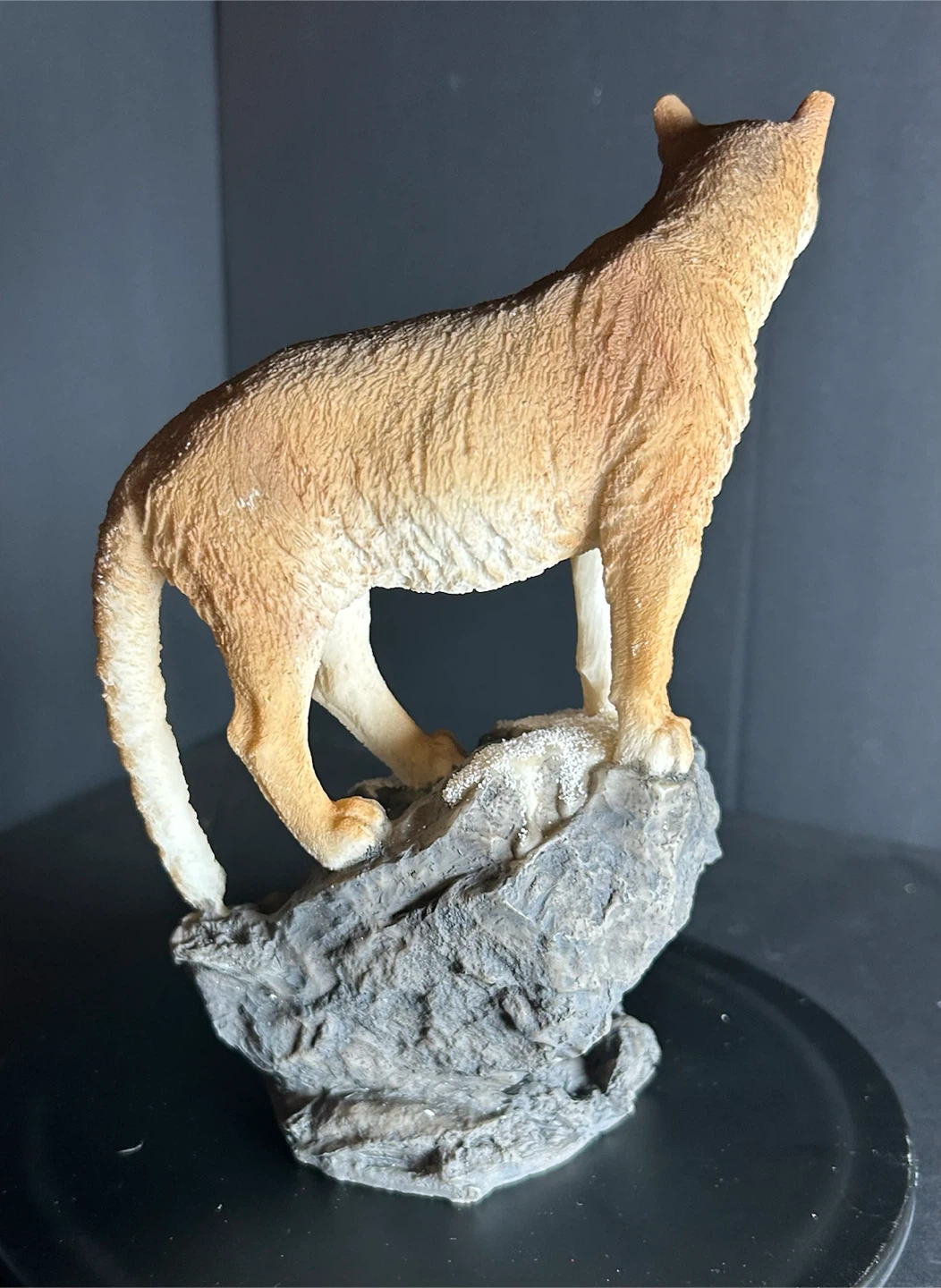 Mountain Lion Statue on Rock - photo 5