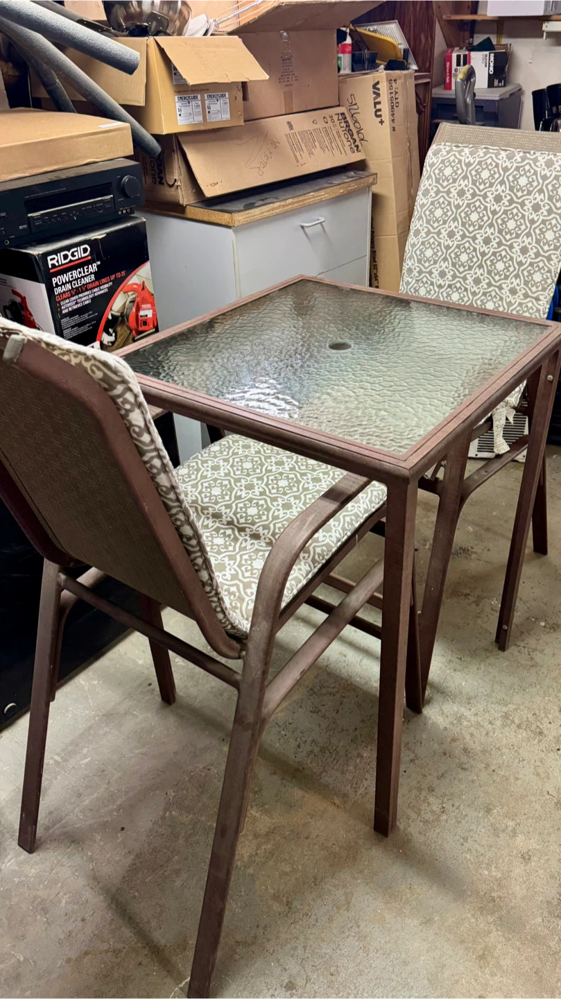 Bistro Patio Table and Chair Set - photo 2