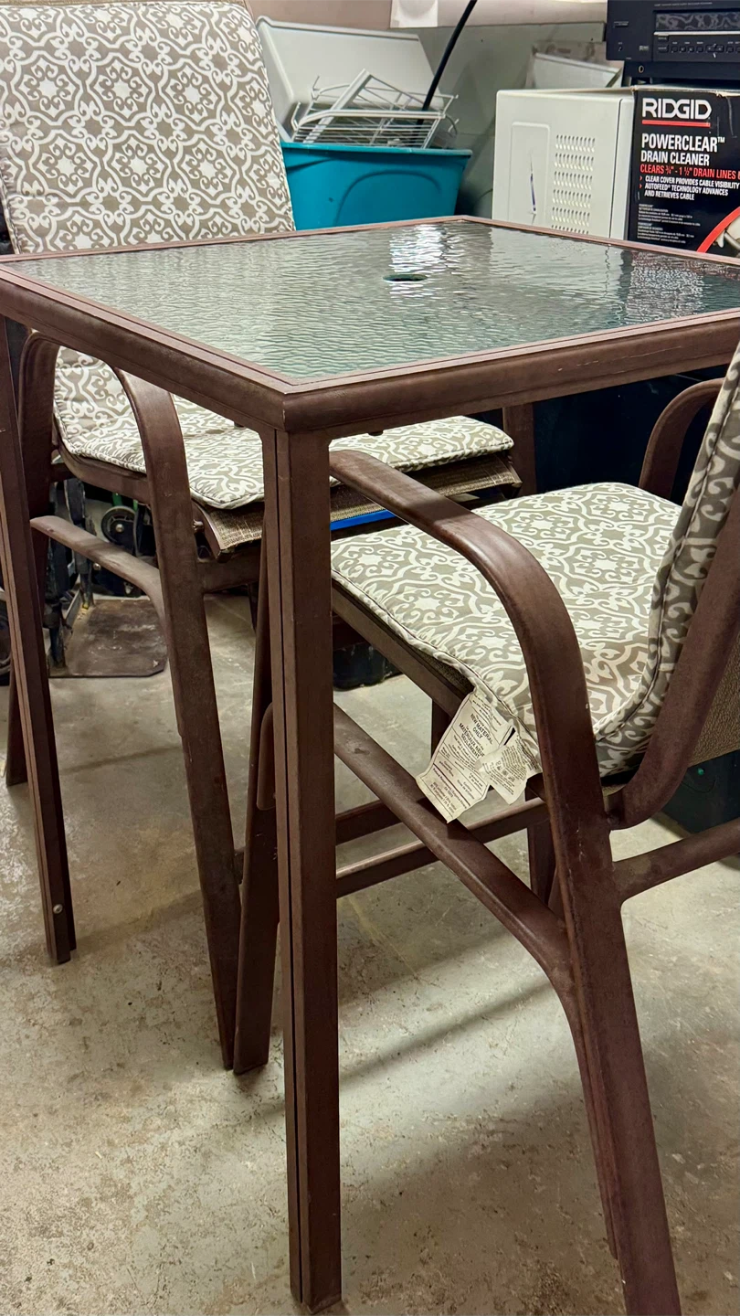 Bistro Patio Table and Chair Set - photo 3