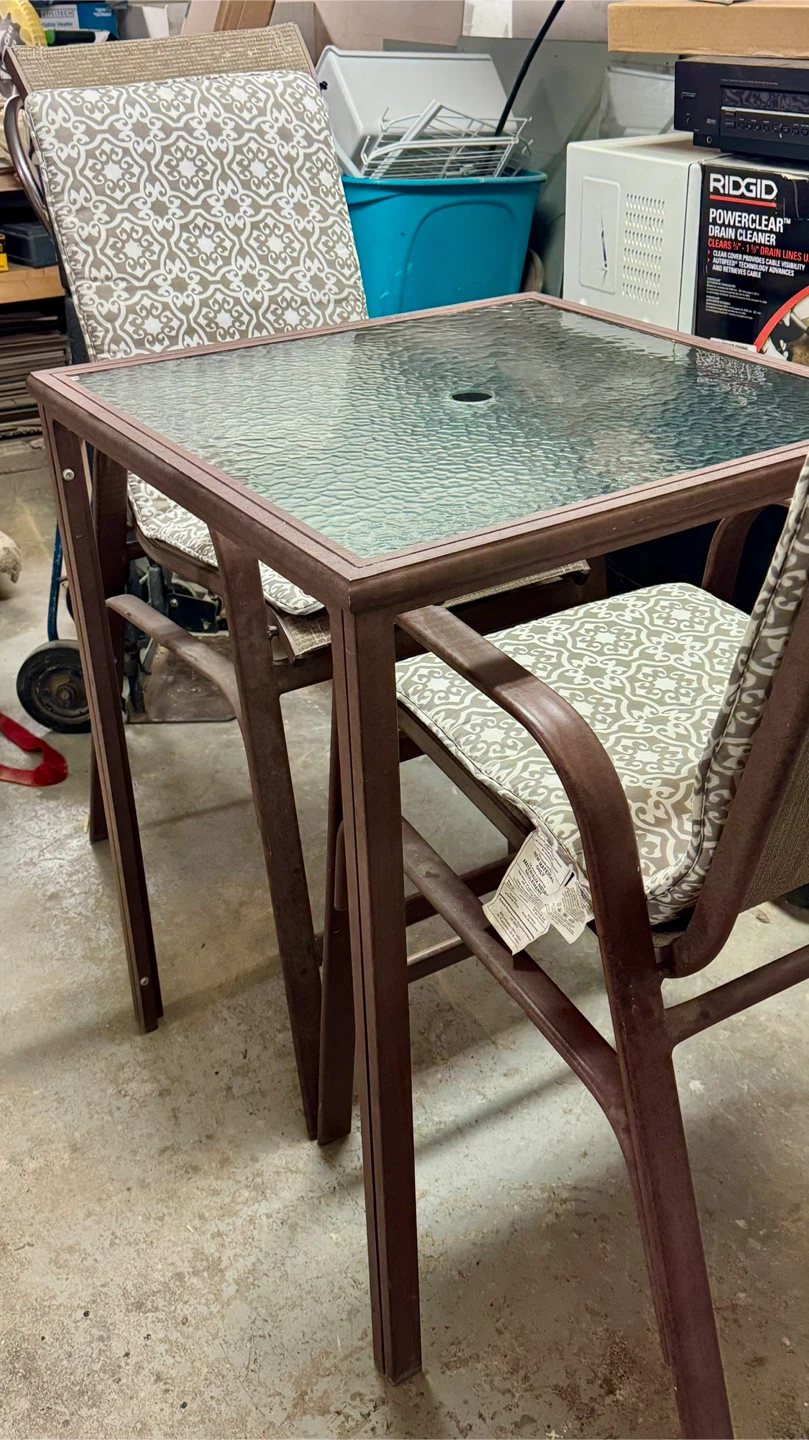 Bistro Patio Table and Chair Set - photo 4