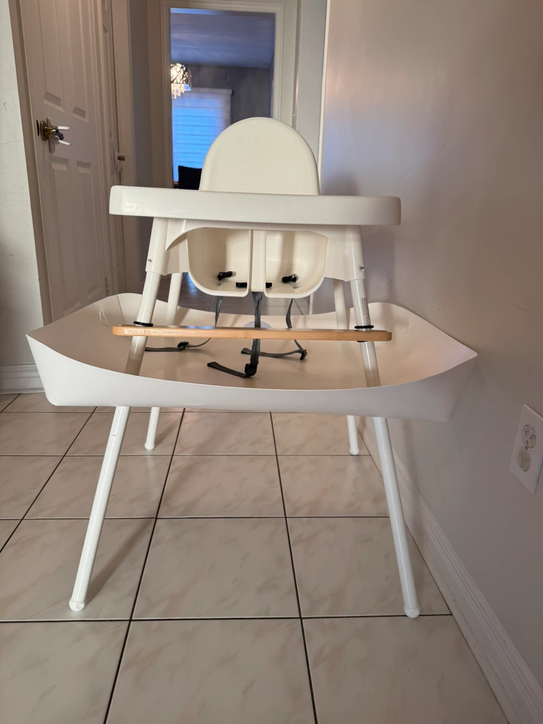 IKEA & Catchy high chair cover and footrest