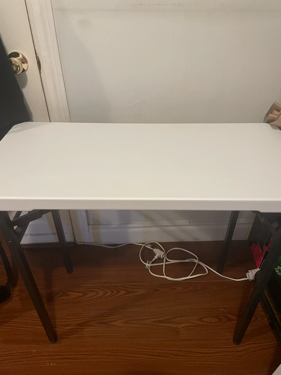 White Folding Table