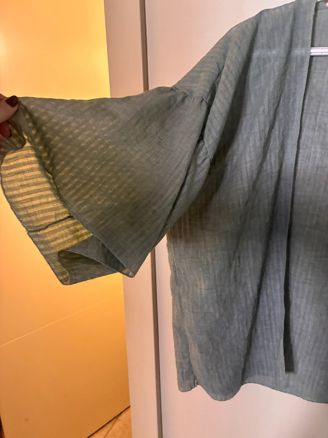 Green Kimono Cardigan - photo 2