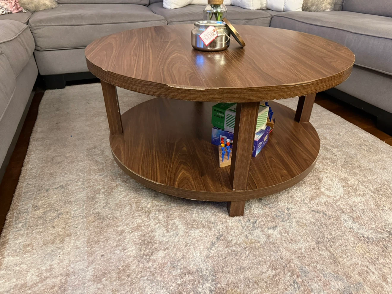 Round Coffee Table - photo 4