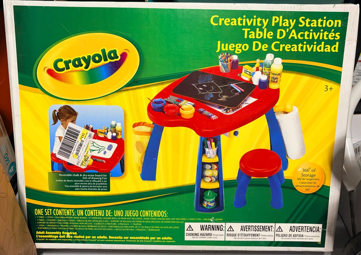 Never Opened Crayola Creativity Play Station Table