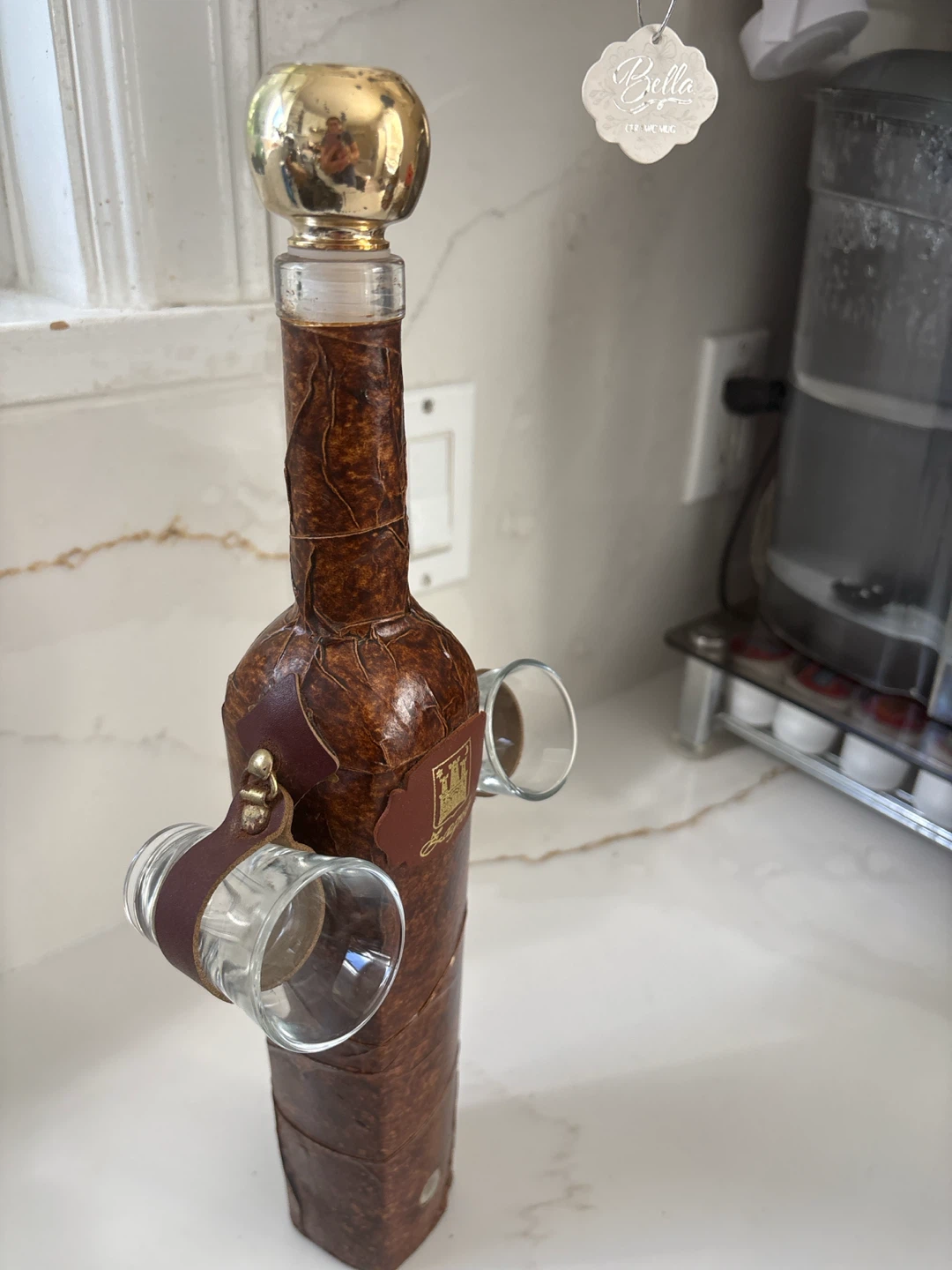 Zagreb Decorative Liquor Bottle with Two Shot Glasses - photo 5