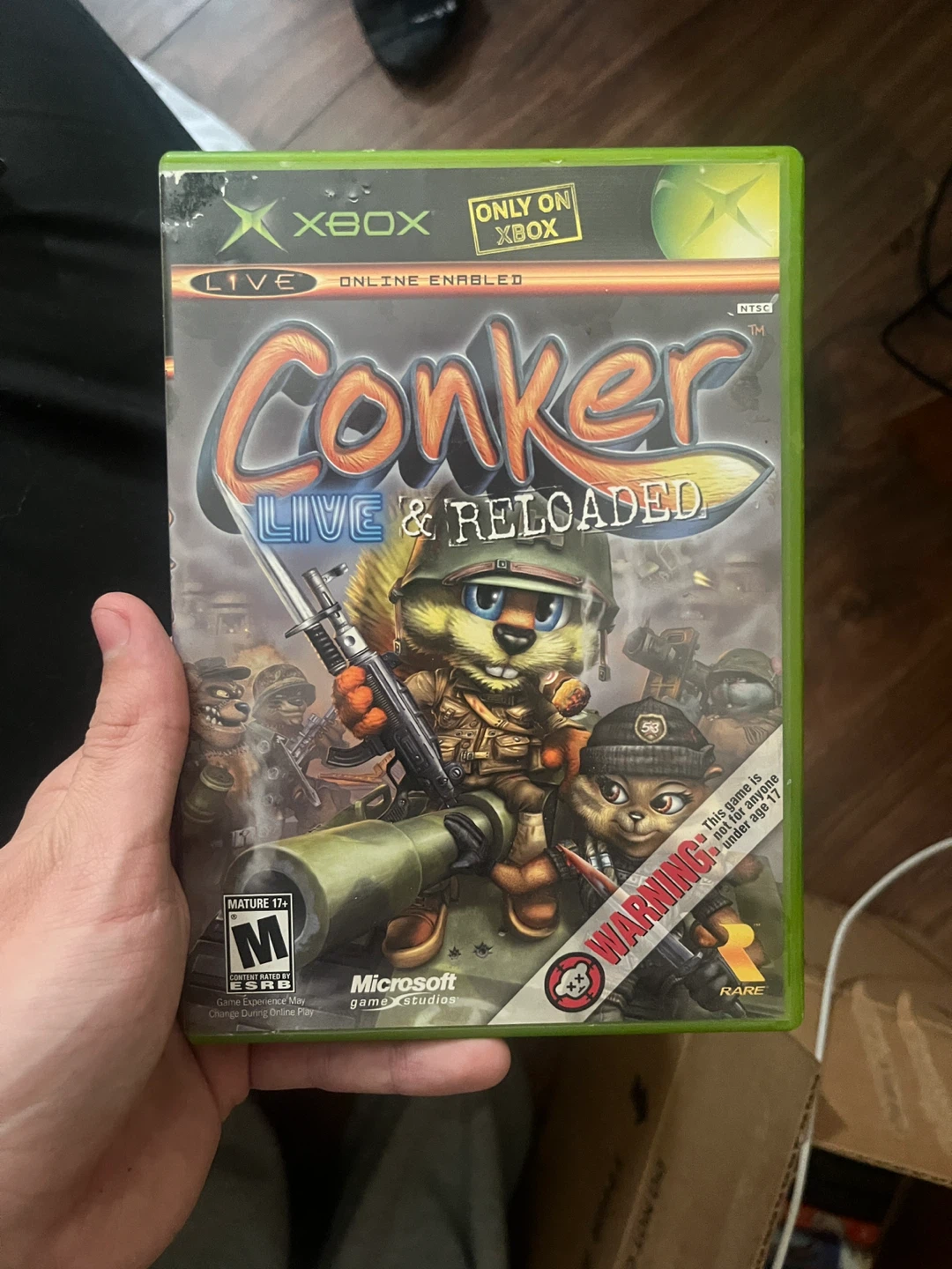 Xbox Conker Live & Reloaded Video Game