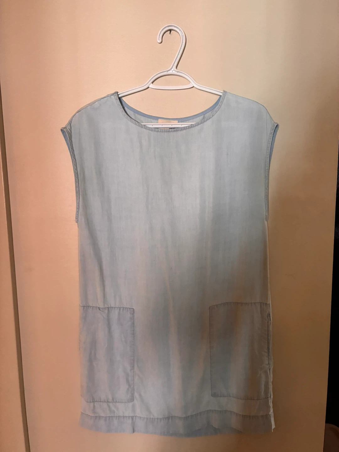Wilfred Free Light Blue Sleeveless Dress