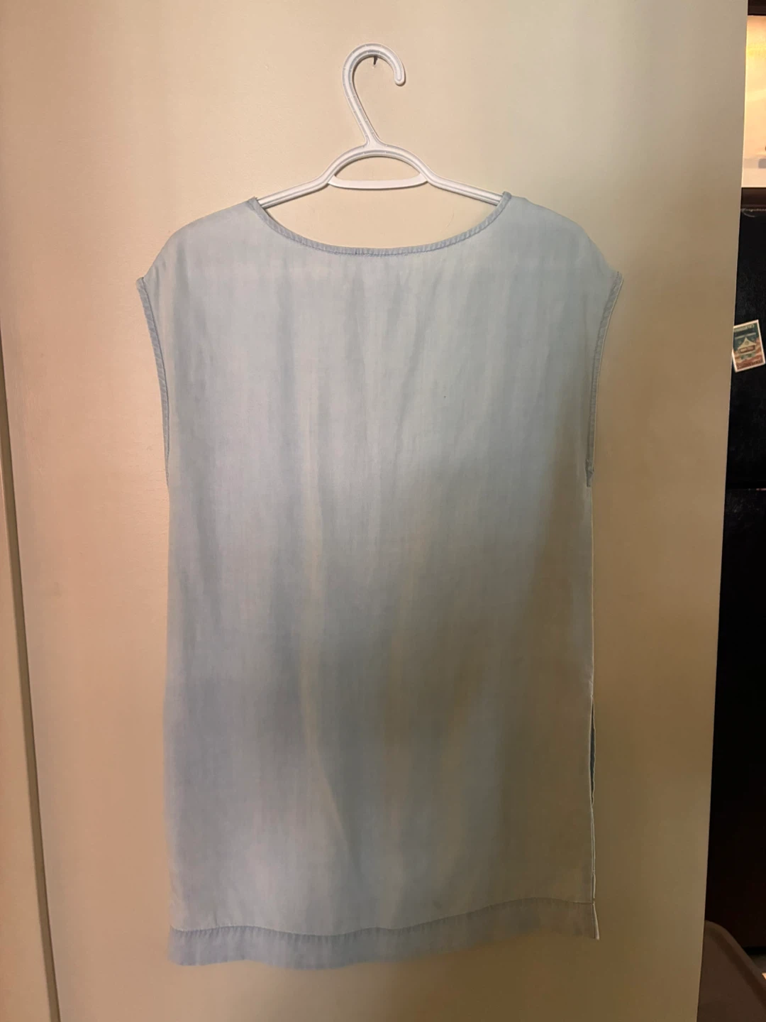 Wilfred Free Light Blue Sleeveless Dress - photo 2