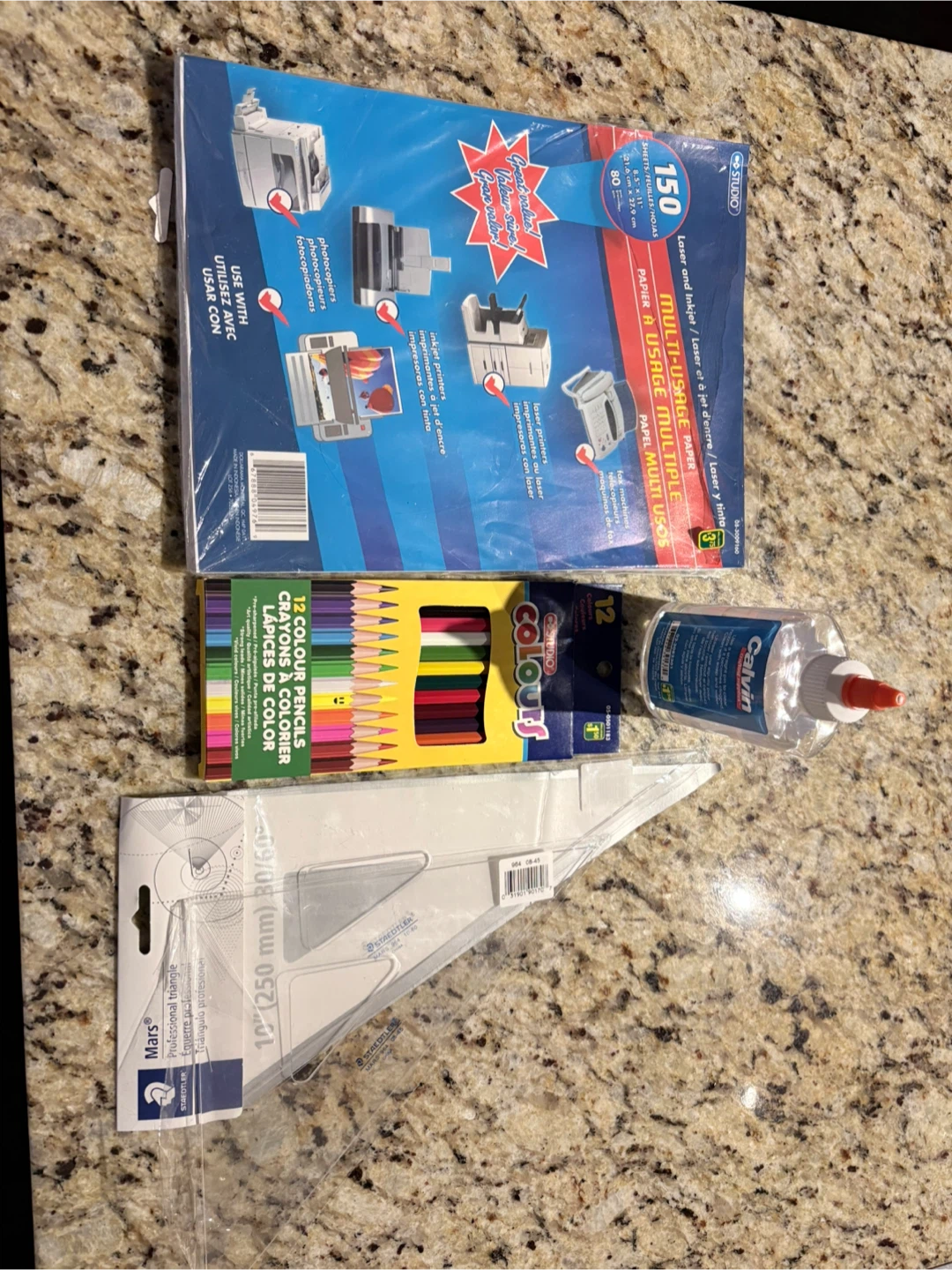Assorted Stationery and Art Supplies Bundle