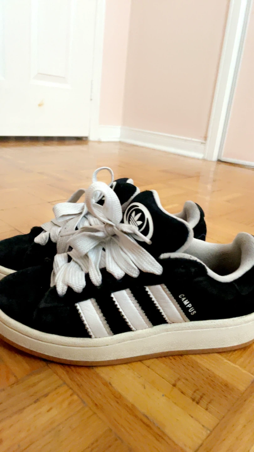 Adidas Campus Black and White Shoes