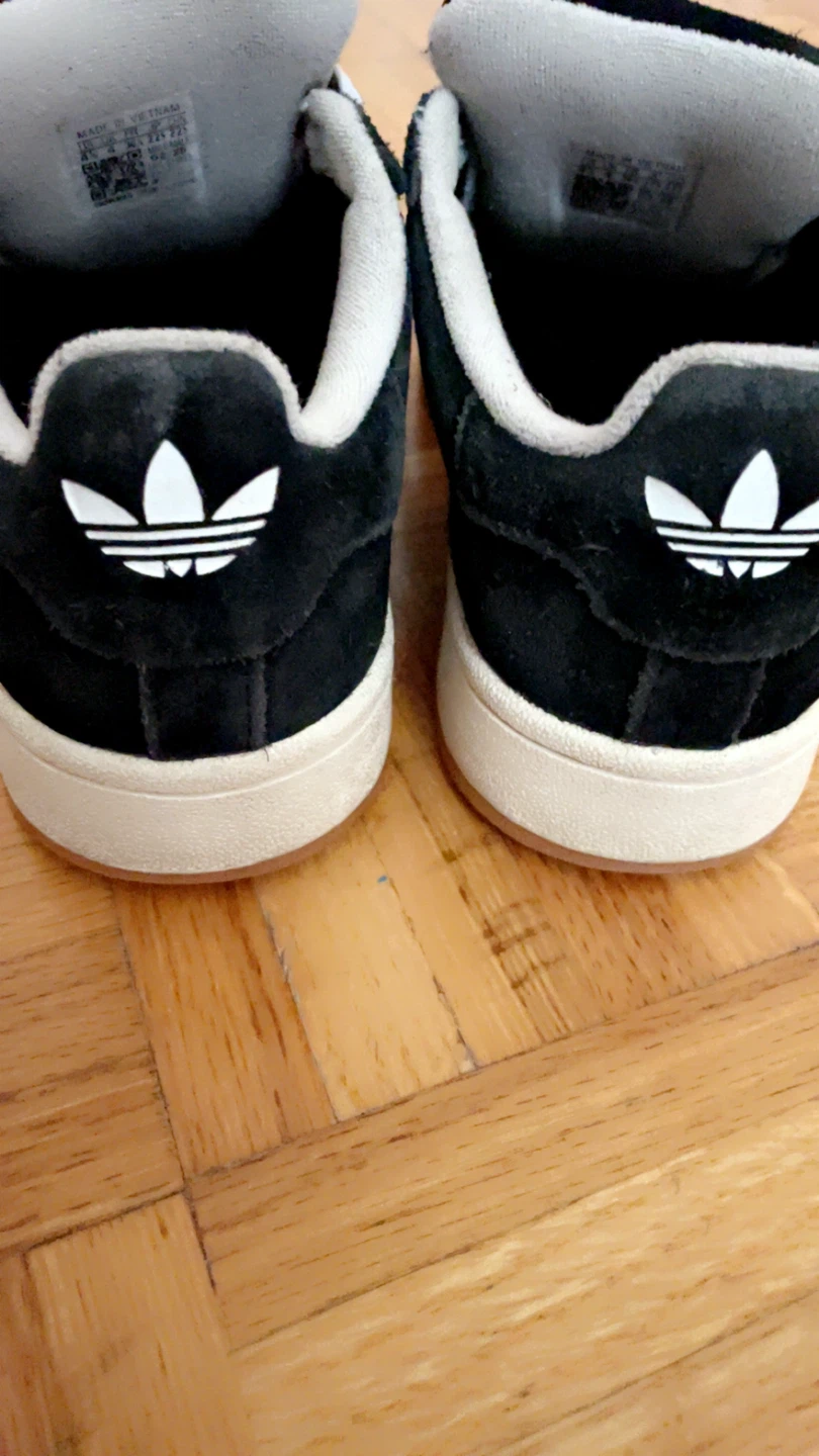 Adidas Campus Black and White Shoes - photo 4