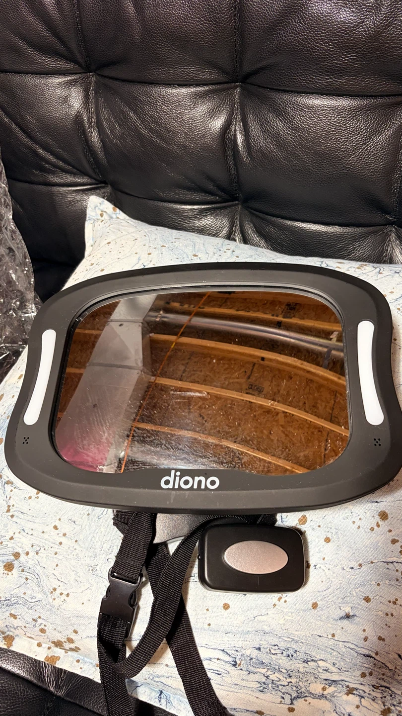 Diono Baby Car Mirror with Light & Remote