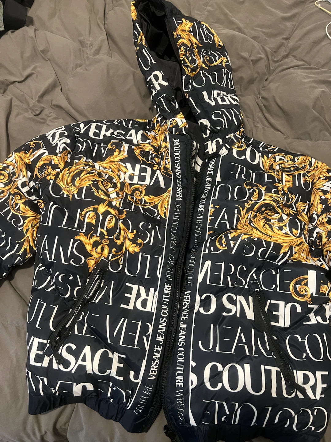 Mens Versace Jeans Couture Reversible Jacket