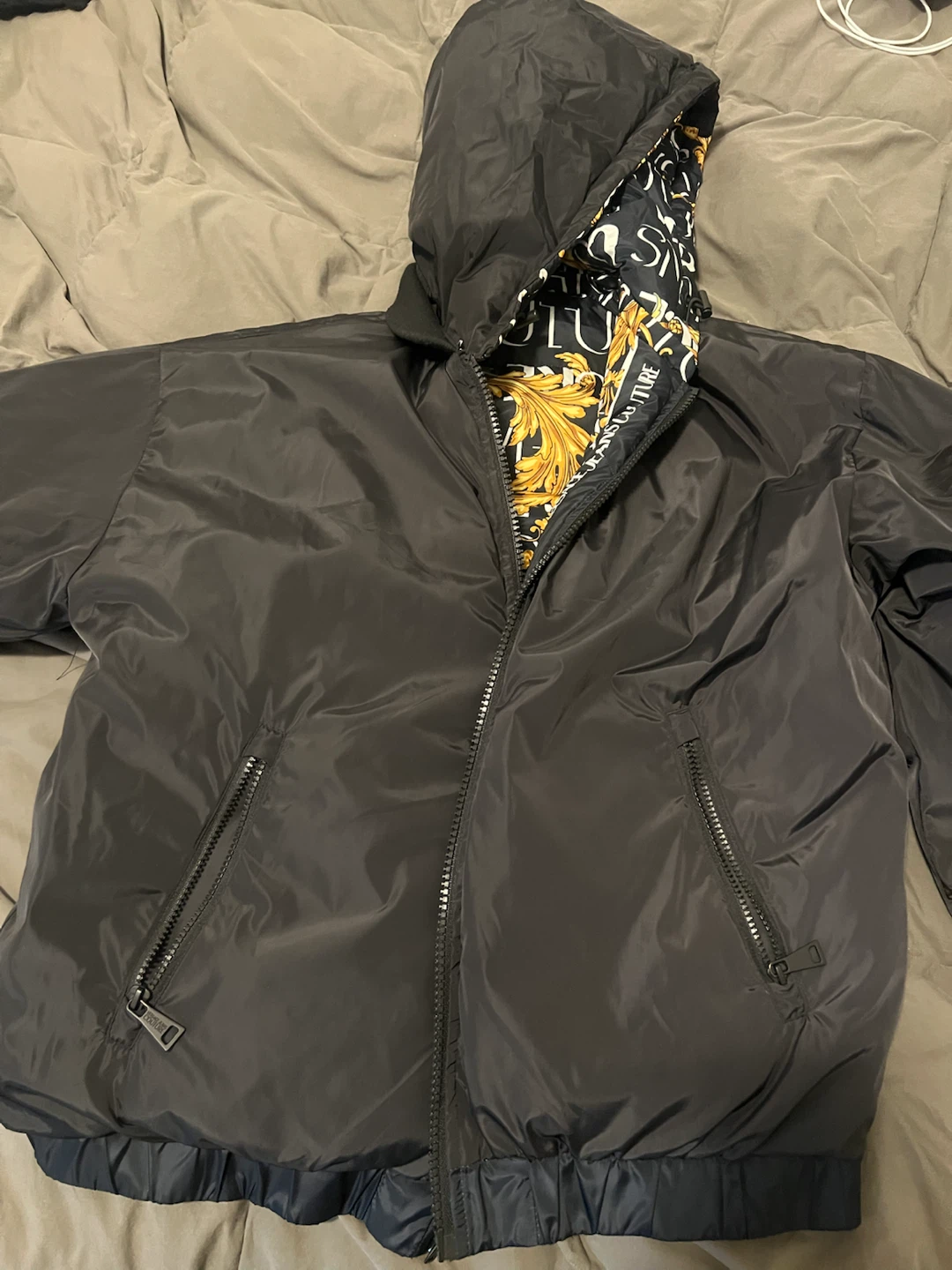 Mens Versace Jeans Couture Reversible Jacket - photo 2