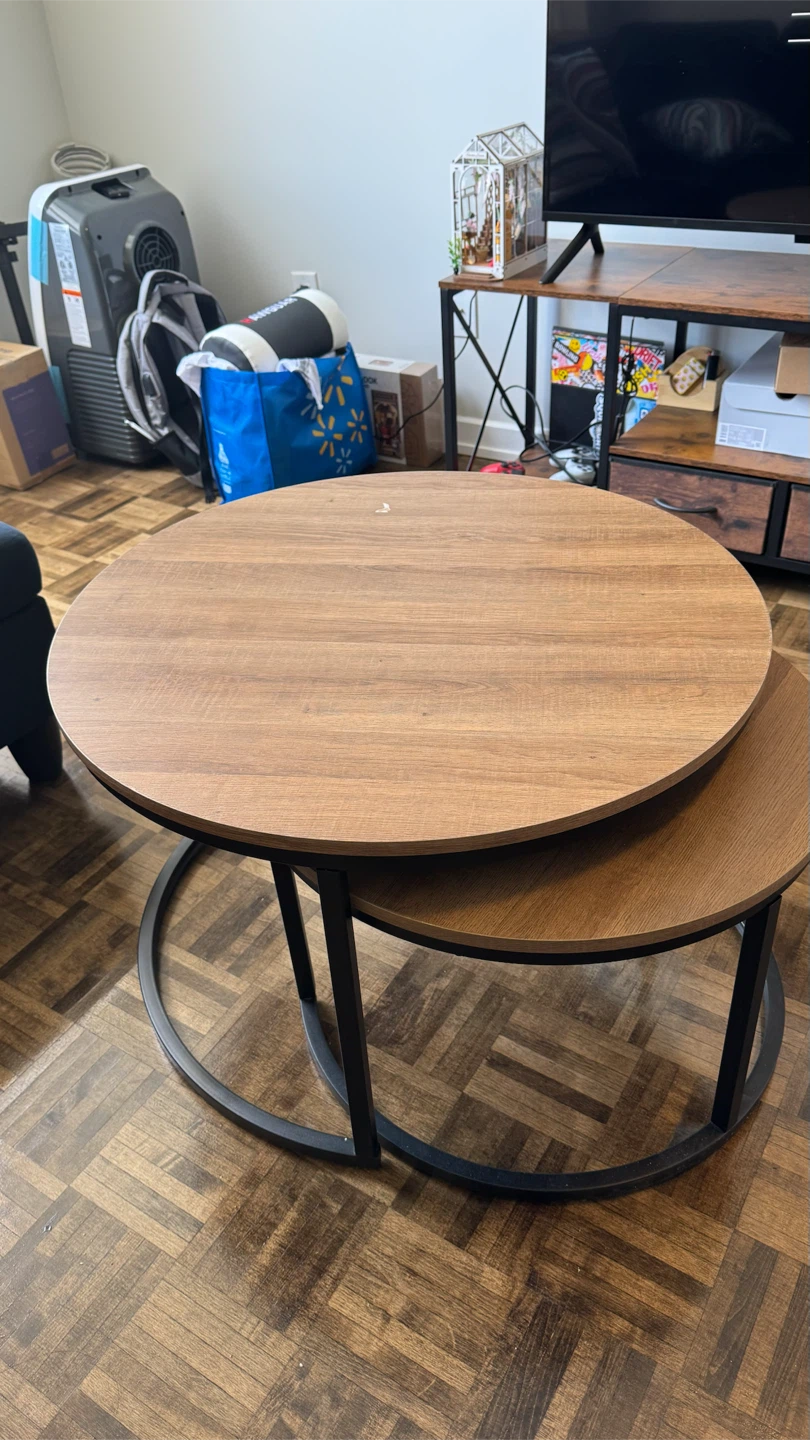 Round Nesting Coffee Tables - photo 2
