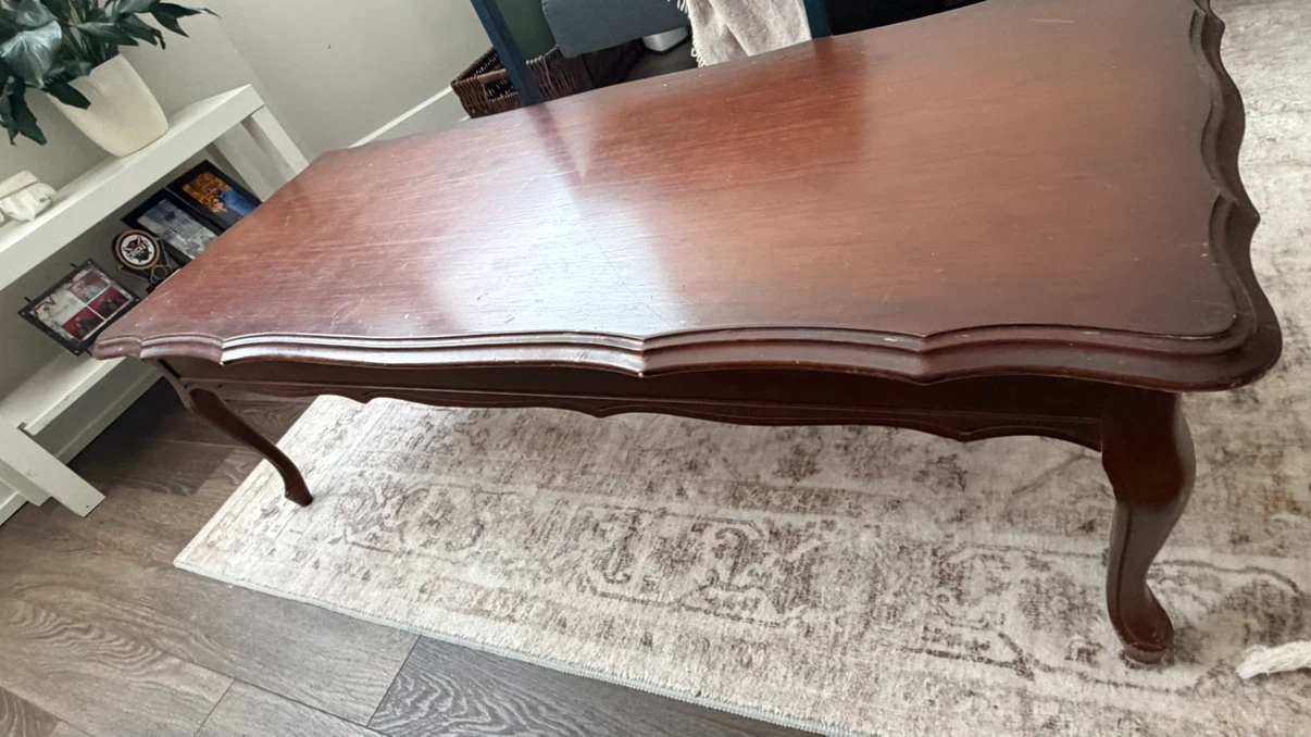 Vintage Wooden Coffee Table