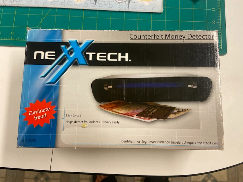 Nexxtech Counterfeit Money Detector