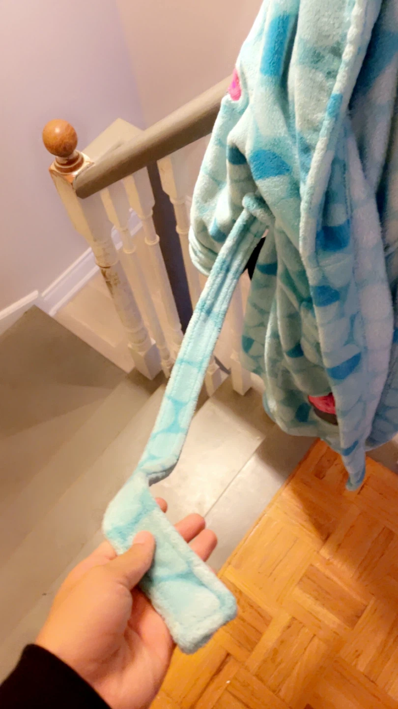 Kids Blue Cupcake Bathrobe - photo 3
