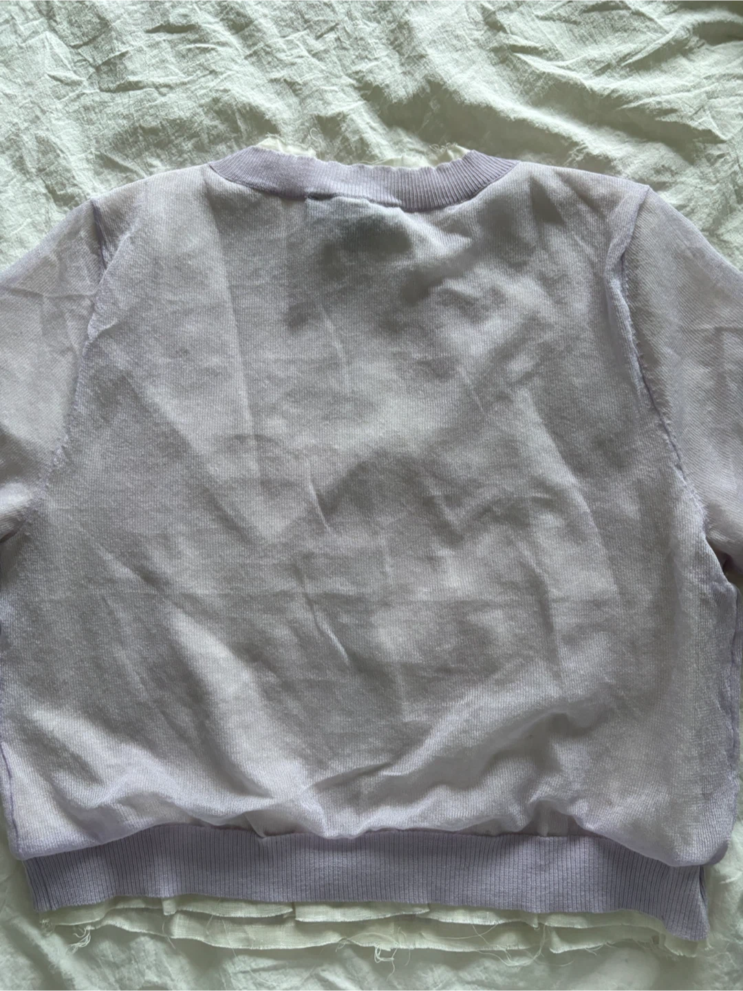 Zara Short Sleeve linen top - photo 4