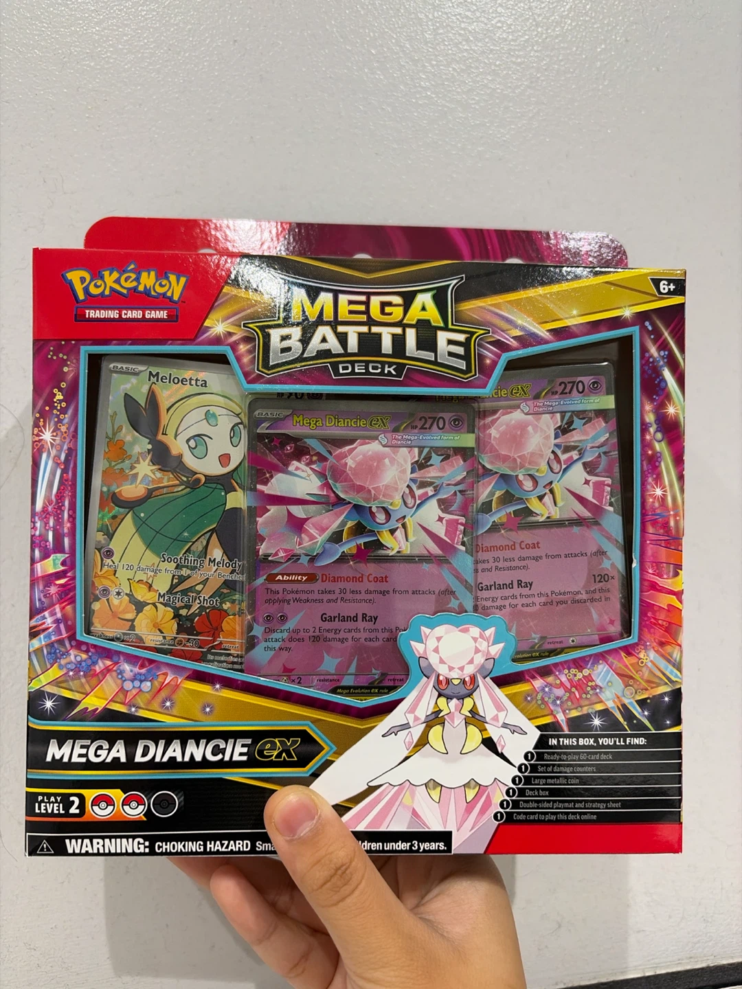 Pokemon Trading Card Game Mega Battle Deck with Mega Diancie EX