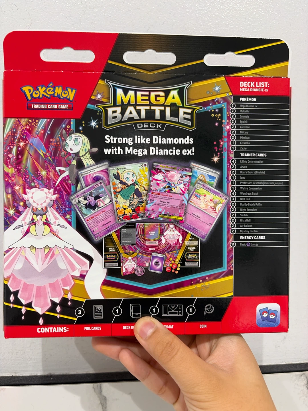 Pokemon Trading Card Game Mega Battle Deck with Mega Diancie EX - photo 2