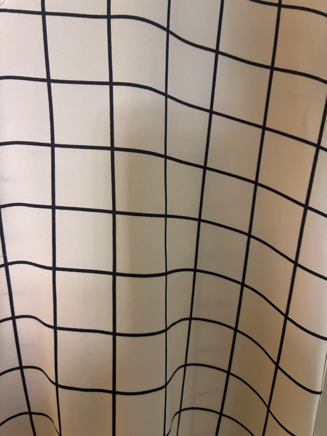 Express Grid Print Short Sleeve Top - photo 3