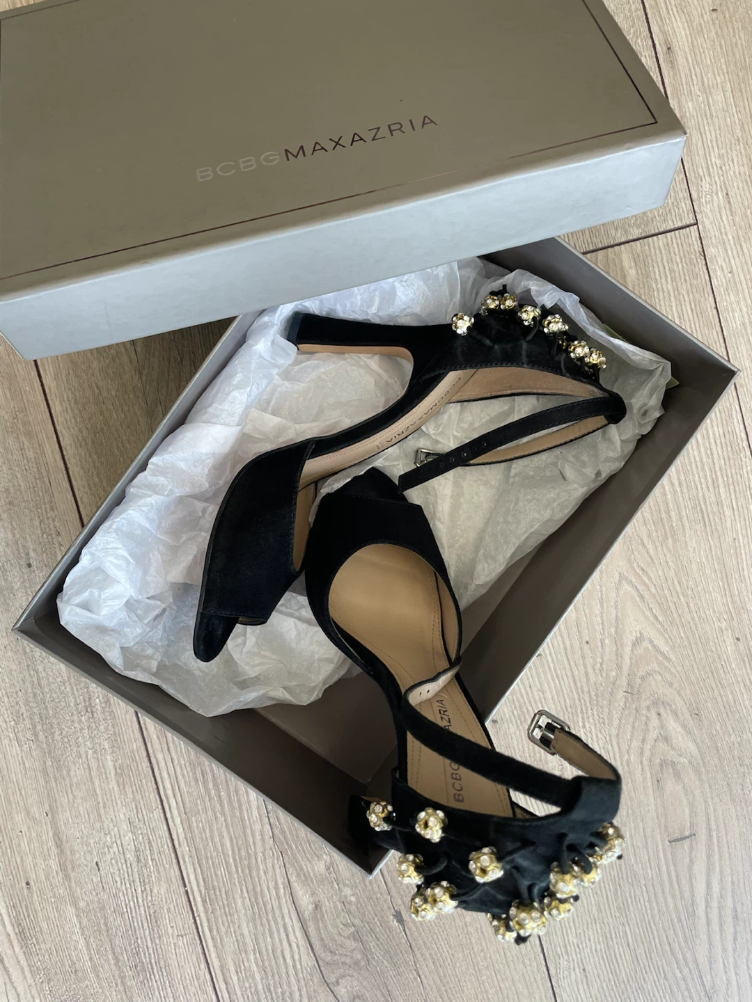 BCBGMAXAZRIA Adelina Black Heels