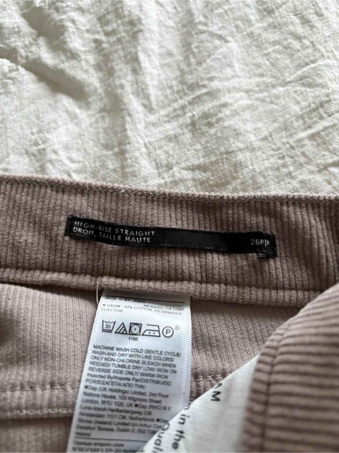 Banana Republic Corduroy Pants - photo 3