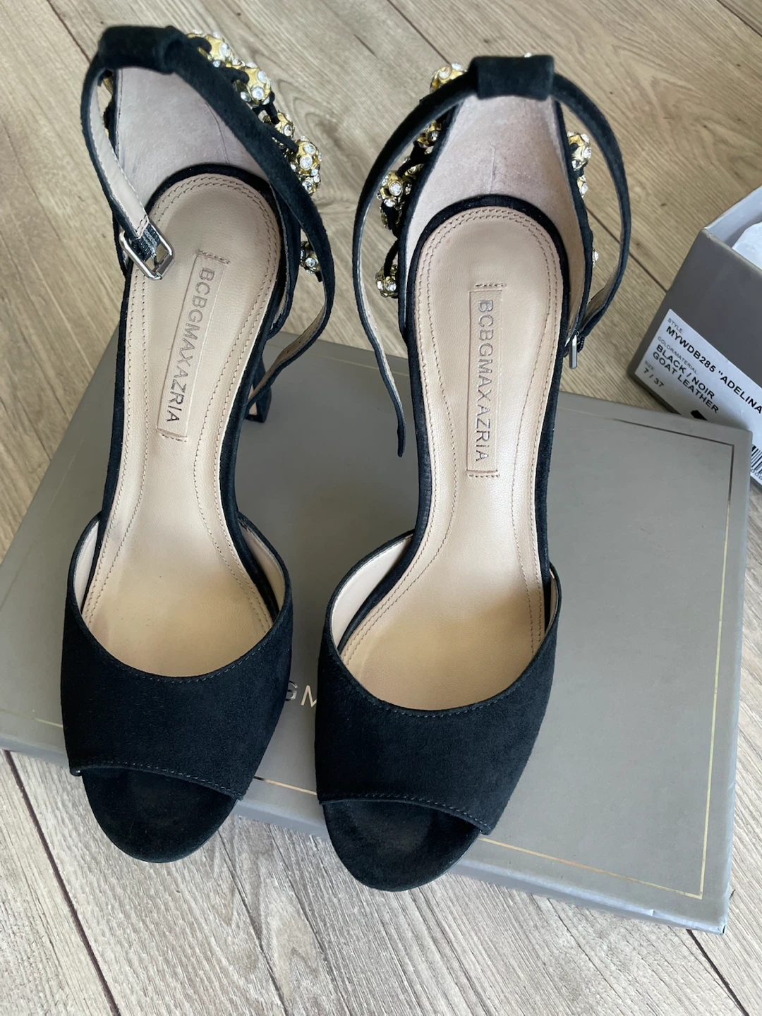 BCBGMAXAZRIA Adelina Black Heels - photo 5