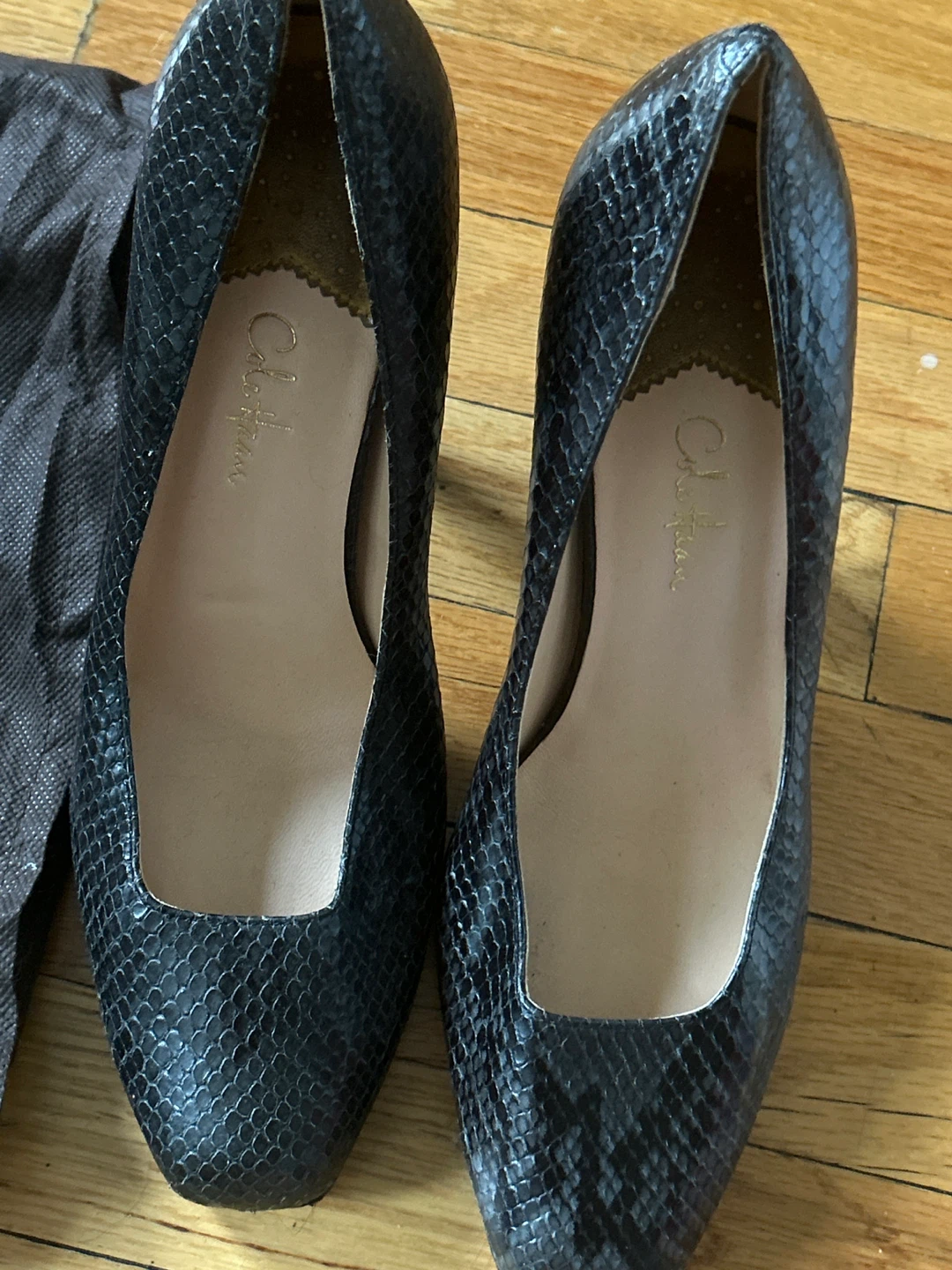 Cole Haan Black Snake  Heels - photo 2