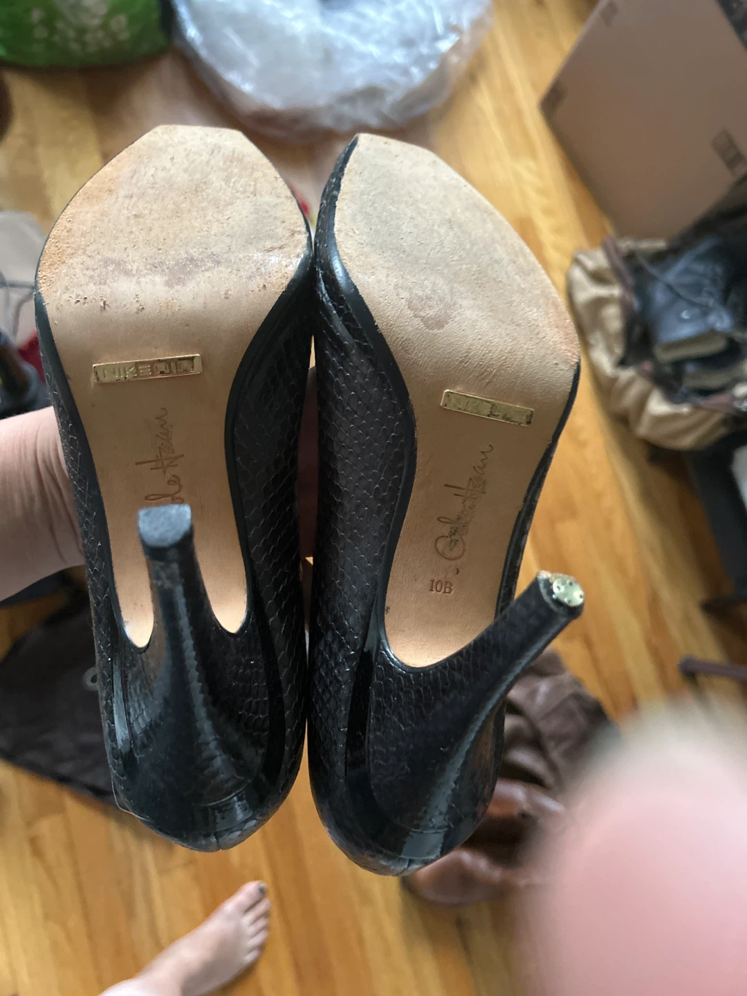 Cole Haan Black Snake  Heels - photo 3